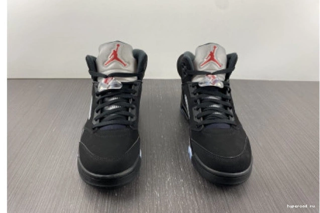 5 BLACK AIR (2016) METALLIC 845035-003 JORDAN 0907
